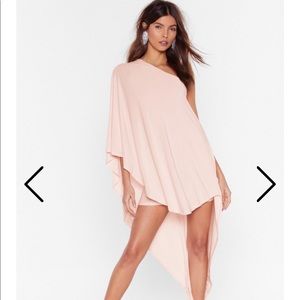 NWT Nasty Gal double layer dress
